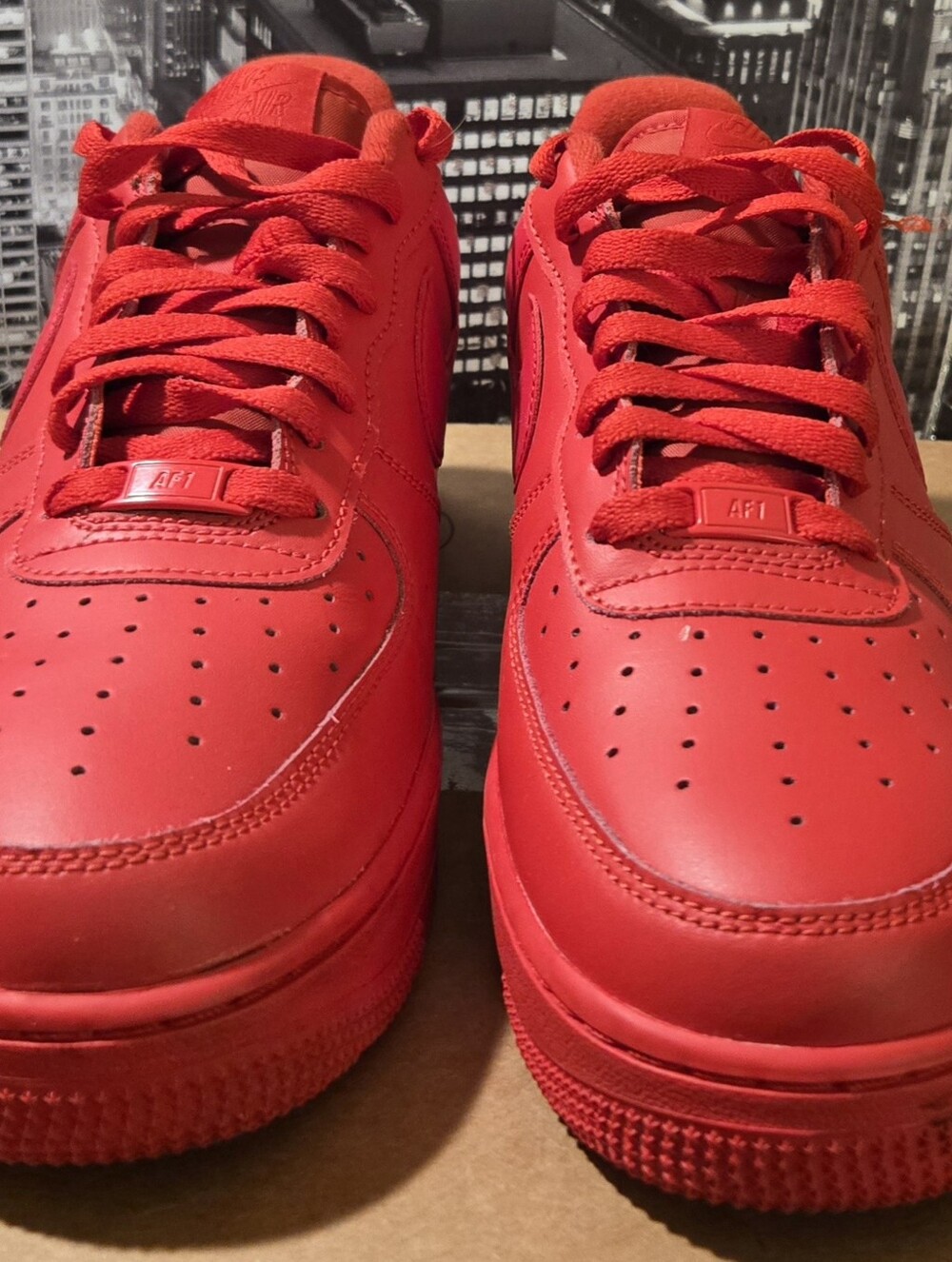 Nike All-Red Low Top Sneakers
